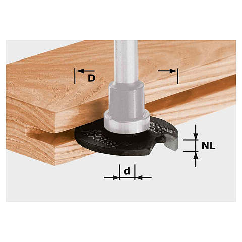 Festool HW D40x2,5 Disk bit 1 Stück(e)