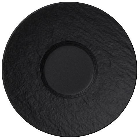 Villeroy & Boch 10-4239-1430 Essteller Rund Porzellan Schwarz 1 Stück(e)