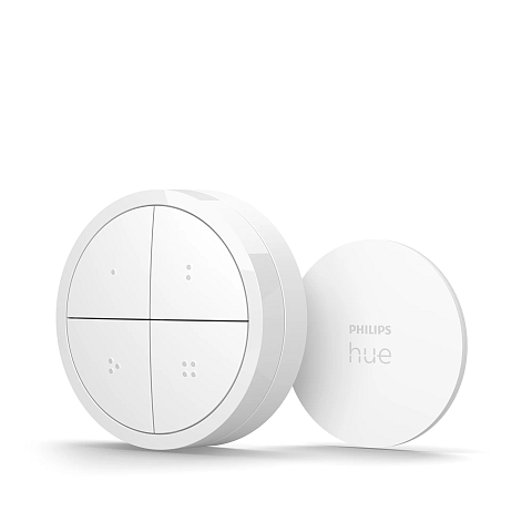 Philips Tap Dial Schalter Mini weiß