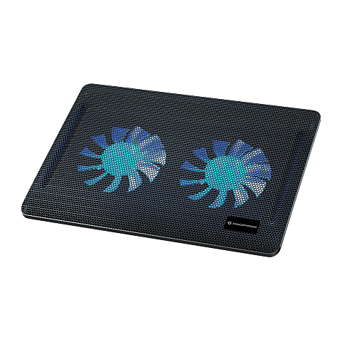 Conceptronic CNBCOOLPAD2F Laptop-Kühlpad mit 2 Lüftern