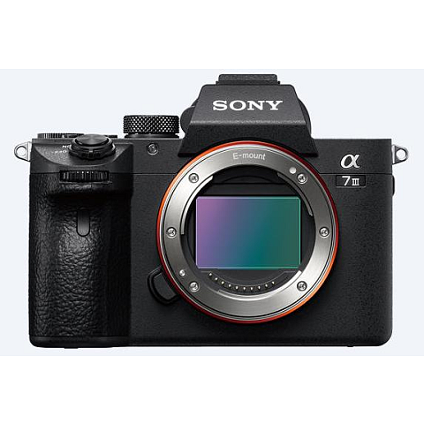 Sony α 7 III MILC Body 24,2 MP CMOS 6000 x 4000 Pixel Schwarz