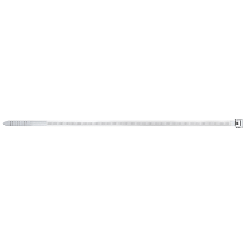 Fischer 87485 Kabelbinder Leiter-Kabelbinder Nylon Transparent 100 Stück(e)