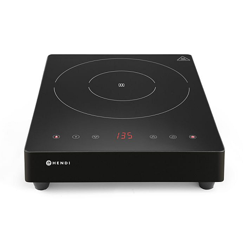 Hendi Kitchen Line Schwarz Arbeitsplatte 44 cm Zonen-Induktionskochfeld 1 Zone(n)