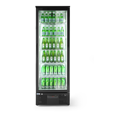 Hendi 233924 Industrieller Kühl/Gefrierschrank Kühlschrank für hinter der Bar 287 l Freistehend