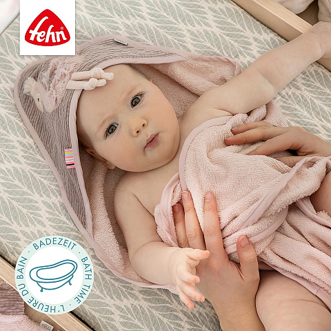 Fehn 042481 Babyhandtuch Pink Baumwolle, Polyester 1 Stück(e)