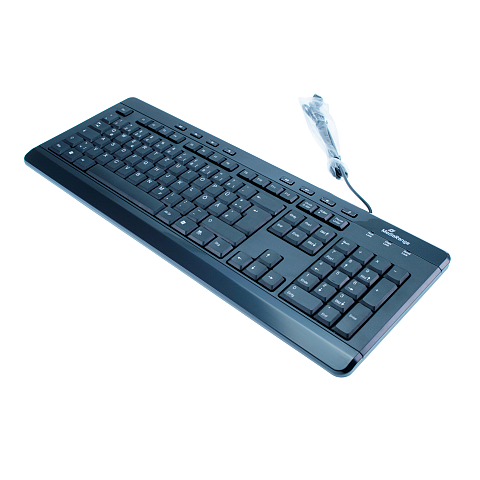 MediaRange MROS102 Tastatur Universal USB QWERTZ Deutsch Schwarz