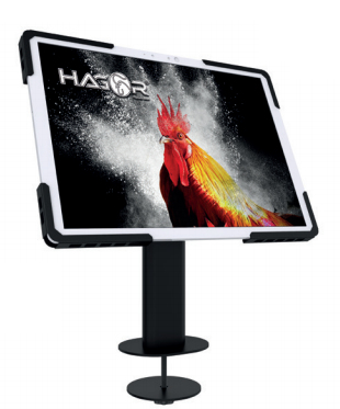 Hagor 8713 Flachbildschirm-Tischhalterung 32,8 cm (12.9") Tisch/Bank Schwarz