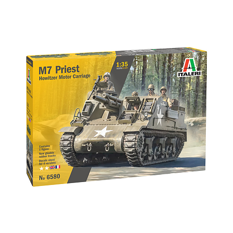 Italeri M7 Priest Tank model Montagesatz 1:35