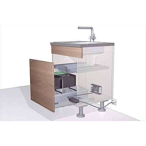 Hettich 9117527 Schubladenrolle & -schiene
