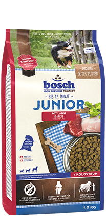 bosch Tiernahrung 5201003 Hunde-Trockenfutter 3 kg Universal Lamm