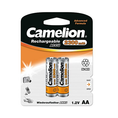 Camelion NH-AA2300-BP2 Wiederaufladbarer Akku AA Nickel-Metallhydrid (NiMH)