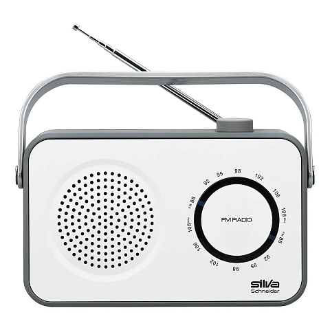 Silva Schneider M 295 TR Tragbar Analog Grau, Weiß