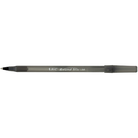 BIC Round Stic Schwarz Stick-Kugelschreiber Medium 60 Stück(e)