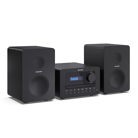 Sharp TOKYO DAB+ HI-FI Micro System Heim-Audio-Mikrosystem 40 W Schwarz