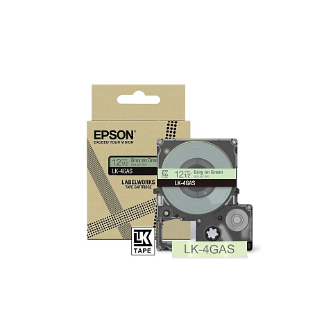 Epson LK-4GAS Grau, Hellgrün