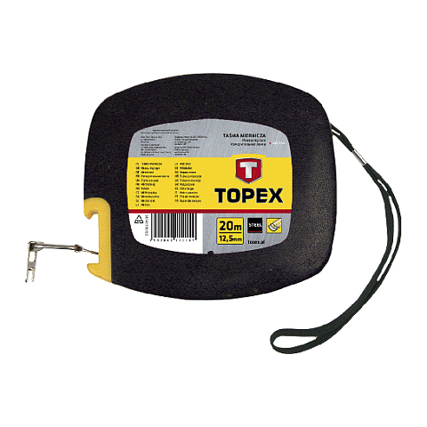 Topex 28C413 Maßband 30 m Kunststoff Schwarz