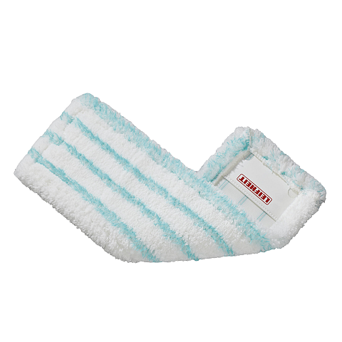 Leifheit Profi Micro Duo Wischbezug Türkis, Weiß
