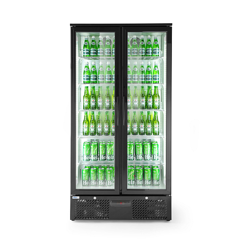 Hendi 233931 Industrieller Kühl/Gefrierschrank Kühlschrank für hinter der Bar 448 l Freistehend