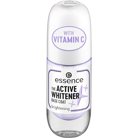 Essence THE ACTIVE WHITENER Nagel-Unterlack 8 ml Transparent
