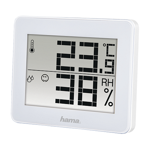 Hama TH-130 Weiß Digital Akku