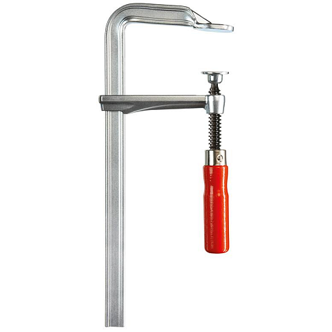 BESSEY GZ40-12 Schraubzwinge F-Klammer 40 cm Aluminium, Rot