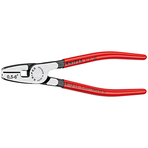 Knipex 97 81 180 Kabel-Crimper Lineman's Silber