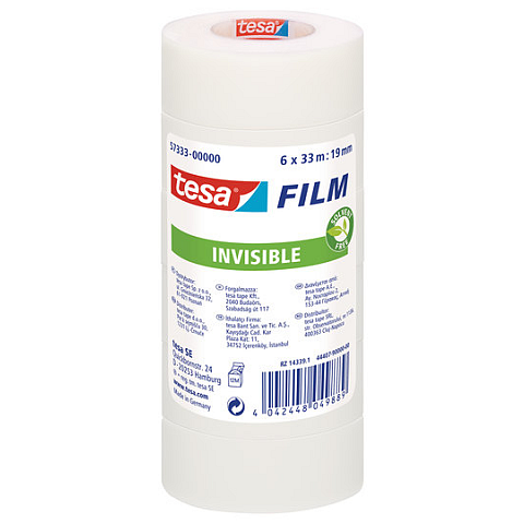 TESA 57333-00000-03 Schreibwaren-Klebeband 33 m Polypropylen Durchscheinend