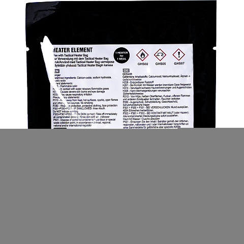 Tactical Foodpack Heater element Schwarz