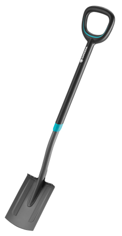 Gardena 17011-20 Schaufel/Kelle Entwässerungsschaufel Stahl Schwarz