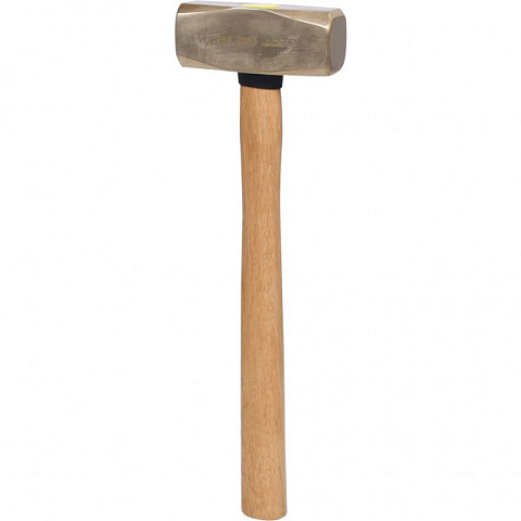 KS Tools 963.2050 Hammer Schläger Edelstahl, Holz