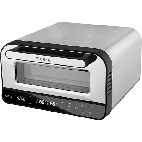 ECG FORZA 4500 Pizzamacher/Ofen 1 Pizza/Pizzen 1850 W Edelstahl