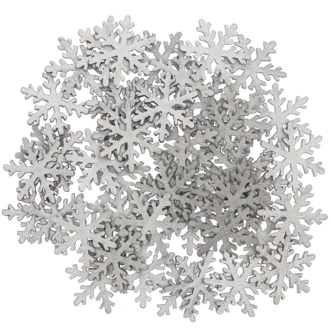 Rico Design 7040.30.85 Verzierungsornament Silber 48 Stück(e)