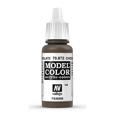 Vallejo 70.872 Acrylfarbe 17 ml Braun Flasche