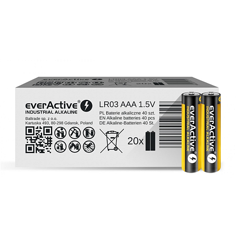 Everactive EVLR03S2IK Haushaltsbatterie Einwegbatterie AAA Alkali