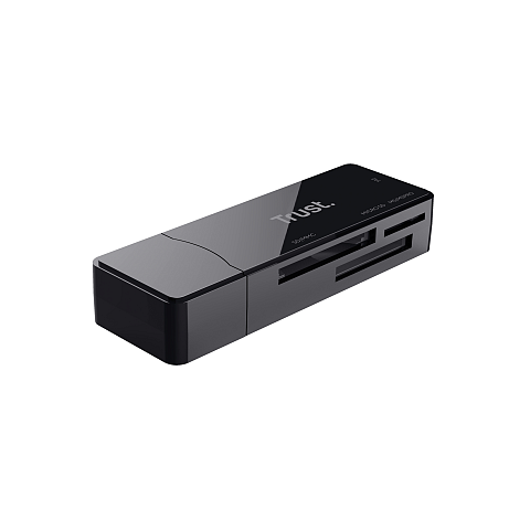 Trust NANGA Kartenleser USB 3.2 Gen 1 (3.1 Gen 1) Type-A Schwarz