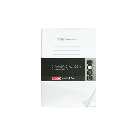 Herlitz 50034093 Notizbuch A4 80 Blätter Weiß