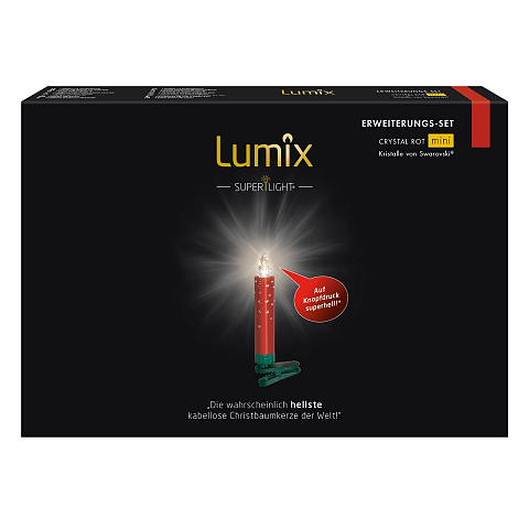 Krinner LUMIX SuperLight Crystal Rot Mini Erweiterung