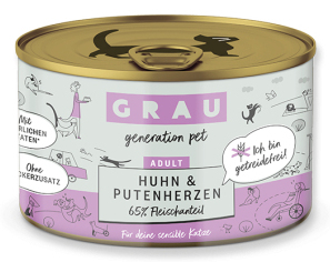 Grau 7827 Katzen-Dosenfutter 200 g