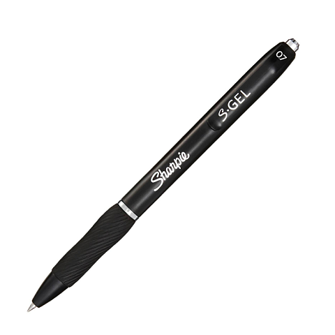 Sharpie S-Gel Ausziehbarer Gelschreiber Schwarz 12 Stück(e)