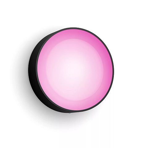 Philips Hue White and Color ambiance Daylo Outdoor Wandleuchte schwarz