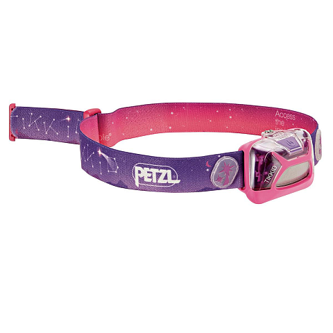 Petzl TIKKID Pink Stirnband-Taschenlampe