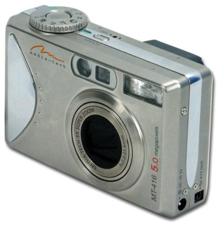 Media-Tech MT-416 1/1.8" Kompaktkamera 5,25 MP CCD 2560 x 1920 Pixel Grau
