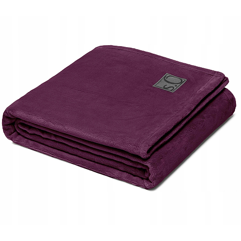 MEDIMAX 363815020050326 Überwurfdecke 150 x 200 cm Polyester, Synthetisch Magenta
