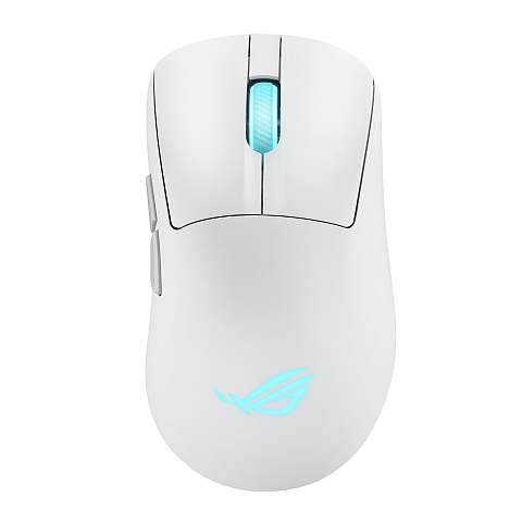 ASUS ROG Keris II Origin WHT Maus Gaming rechts RF Wireless + Bluetooth + USB Type-A Optisch 42000 DPI