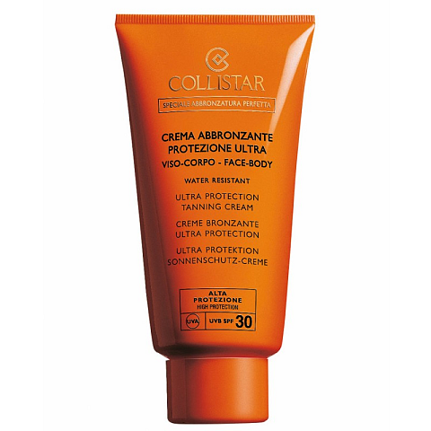 Collistar Ultra Protection Tanning Cream SPF30 Sonnenschutzcreme Gesicht & Körper 30 Erwachsene