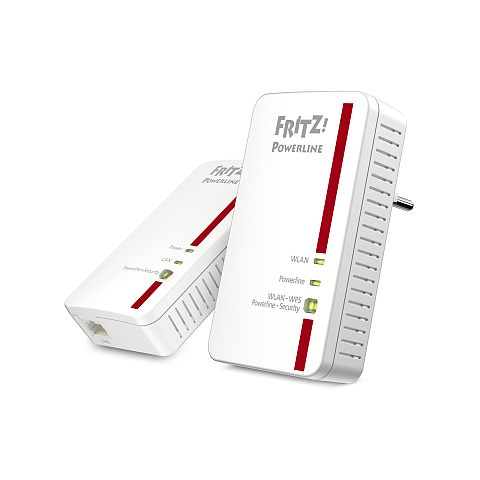 Powerline FRITZ! 1240E WLAN Set 1200 Mbit/s Ethernet/LAN Weiß 1 Stück(e)