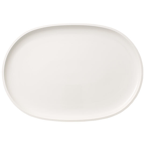Villeroy & Boch Artesano Original Fischteller Oval Porzellan Weiß 1 Stück(e)