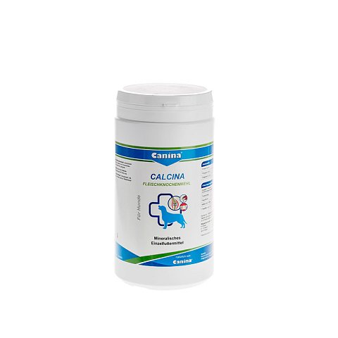 Canina Calcina Fleischknochenmehl 800 g Zahnpflege