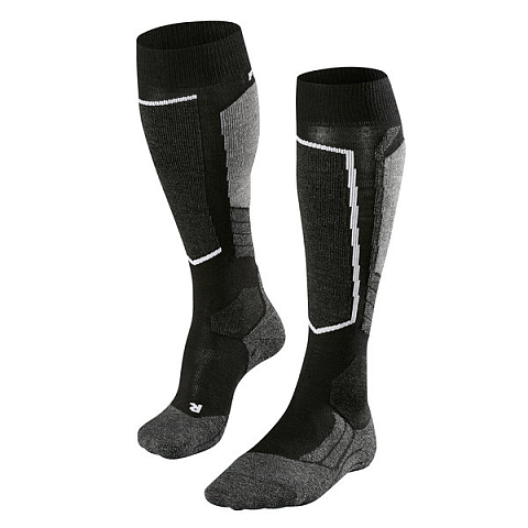 Falke SK2 Weiblich Kniestrümpfe Schwarz