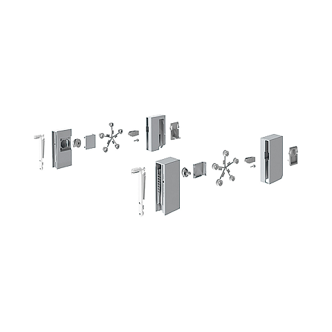 Hettich 9196317 Schubladenrolle & -schiene